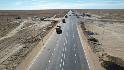 Реконструкцию участка дороги Атырау – Астрахань завершил "КазАвтоЖол"