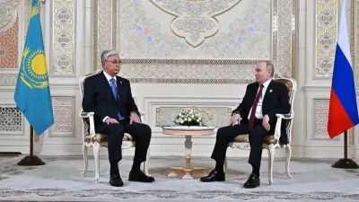 Токаев обсудил с Путиным подготовку к своему предстоящему визиту в Россию