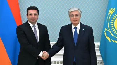 Токаев принял главу Национального cобрания Армении 