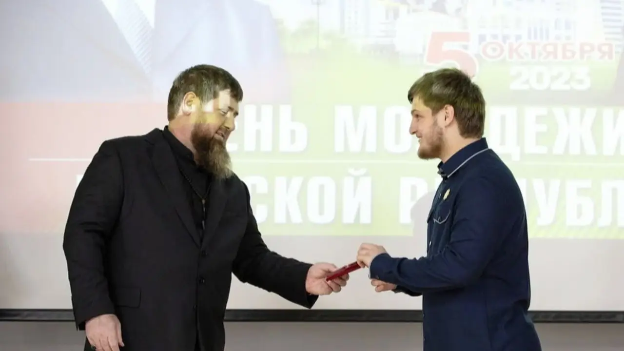 Рамзан и Ахмат Кадыровы / Фото Kadyrov Ahmad в Instagram