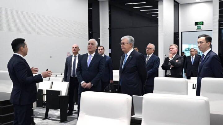 Президенты Казахстана и Армении посетили МФЦА