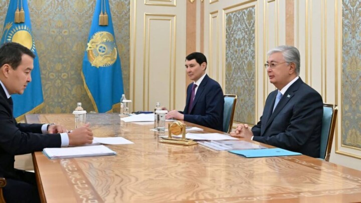 Токаев принял председателя Высшей аудиторской палаты