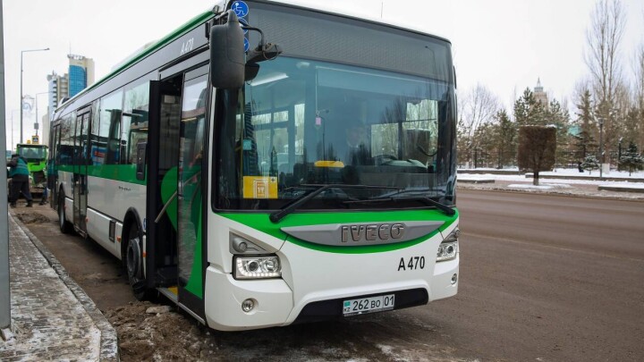 Как в Астане будут ходить автобусы в новогодние праздники