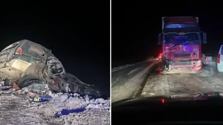 Отец и трое детей погибли в ДТП под Актобе: оправданному ранее дальнобойщику дали срок