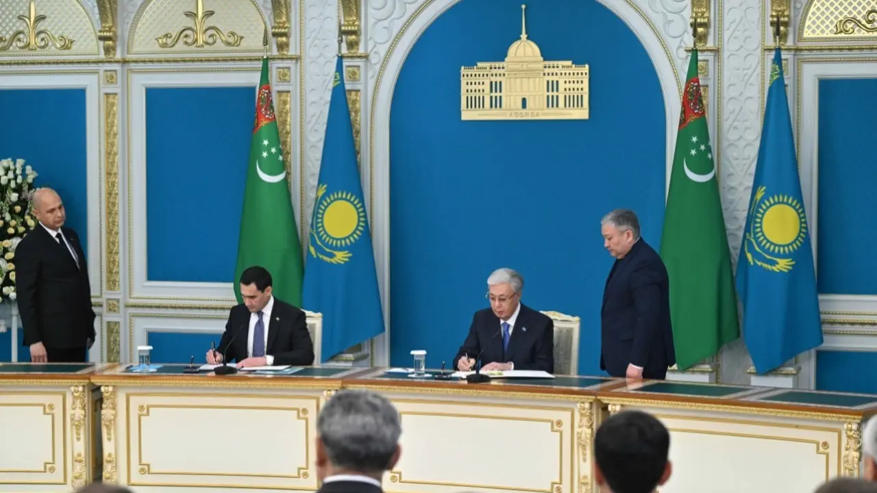 Какие документы подписали Казахстан и Туркменистан по итогам переговоров