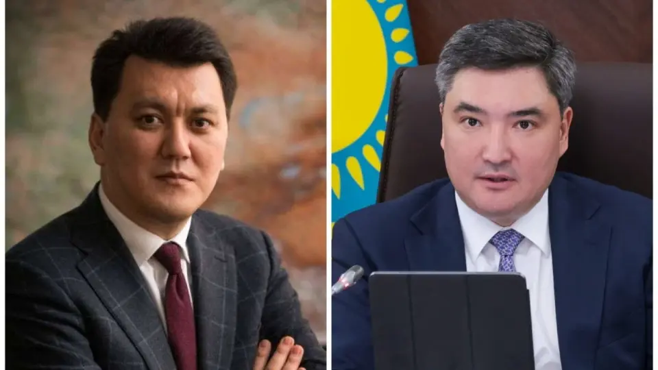 Ерлан Карин и Олжас Бектенов