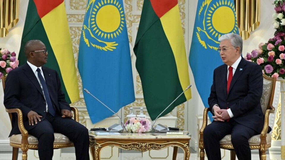 Токаев провёл переговоры с президентом Гвинеи-Бисау