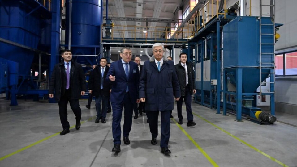 Токаев: Считаем важным превращение Казахстана в страну с развитой промышленностью