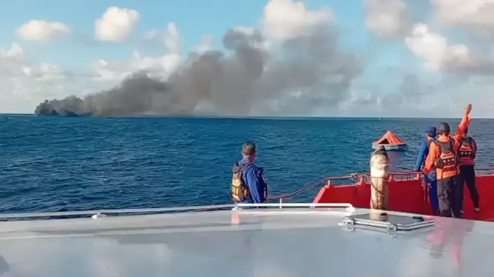 Кадр видео Indonesian National Search and Rescue Agency