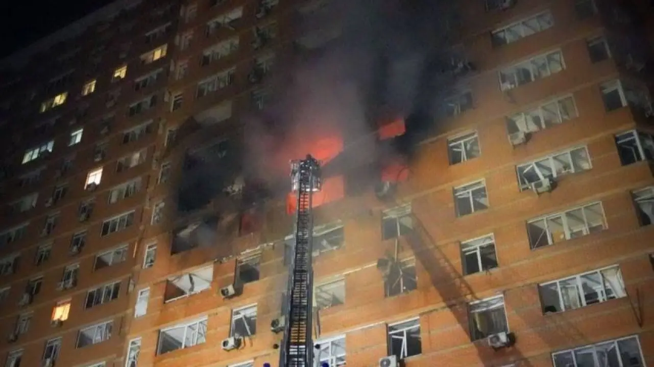 Последствия удара по Одессе / Фото Государственной службы Украины по чрезвычайным ситуациям