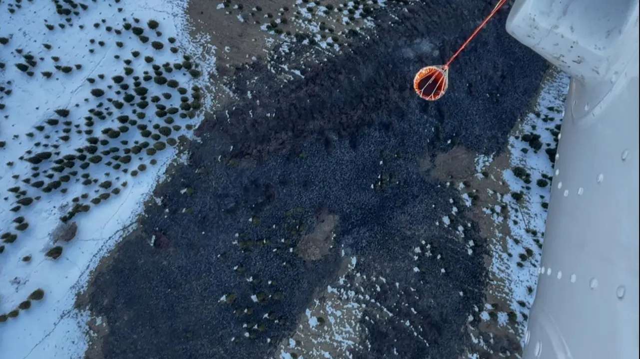 Сухостой горел на территории Иле-Алатауского нацпарка