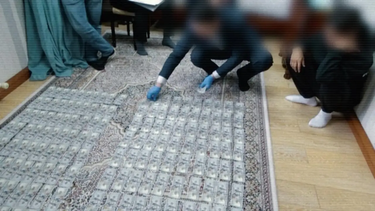 Кадр оперативной съёмки КНБ