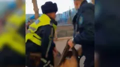 Мужчину и его сына спасли во время пожара в пятиэтажке в Кокшетау