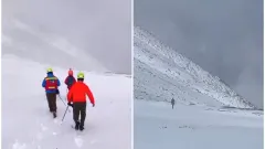 Пропавшего в горах Алматы туриста нашли спустя три дня