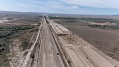 Китайская компания строит железную дорогу в Абайской области