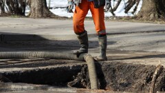 Микрорайон в Актау затопило технической водой