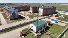 Военный городок МЧС обновляют в Акколе