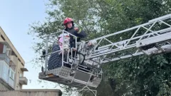 Двоих человек госпитализировали после пожара в одной из многоэтажек в Таразе