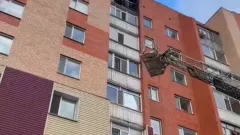 Шестерых человек спасли во время пожара в одной из многоэтажек Костаная