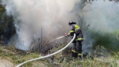 Автомобиль сгорел в Восточно-Казахстанской области