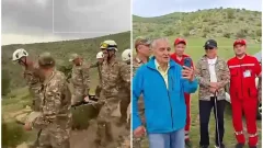Мужчину спасли в горах Туркестанской области