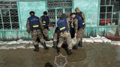 В Таразе после снегопада готовятся к паводкам