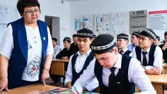 Студентов медресе в Актюбинской области обучают профессии сварщика