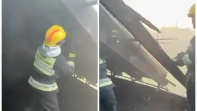 Детский сад загорелся в Туркестанской области