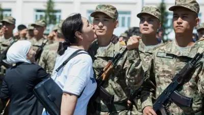 Более 700 срочников Нацгвардии принесли присягу в Астане