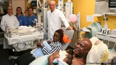 Жительница Берлина родила сразу пятерых детей: роды принимали 25 медиков