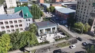  Новое здание суда "Қоғаммен байланыс орталығы" открыли в Кокшетау