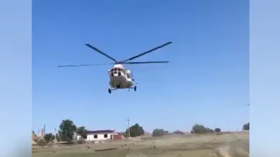 Новорождённого экстренно эвакуировали из Жайрема в Жезказган вертолётом МЧС РК