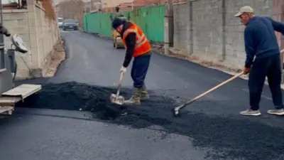 Строительство инженерных сетей почти завершили в Наурызбайском районе Алматы