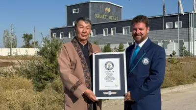 Караван из тысячи верблюдов в Алматинской области вошёл в Книгу рекордов Гиннесса