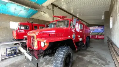 Пункт пожаротушения открыли в районе Маканчи Абайской области