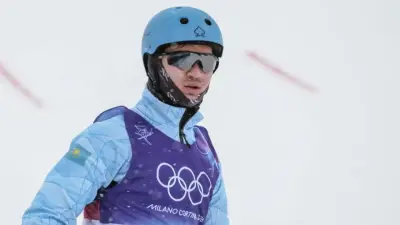 Самый юный олимпиец из Казахстана победил на Кубке Европы по фристайл-акробатике