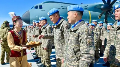 Оставшиеся казахстанские миротворцы прибыли в Астану с Голанских высот