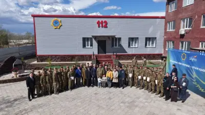 Центр оперативного управления ДЧС открыли в Жезказгане после реконструкции 