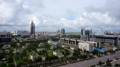 До 9 мая перекрыли движение на участке проспекта Абылай хана в Астане