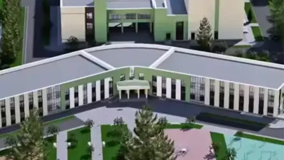 В Алматы завершается строительство первой национальной школы имени Абая