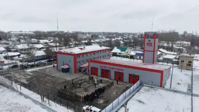 В Хромтау открыли модернизированную пожарную часть
