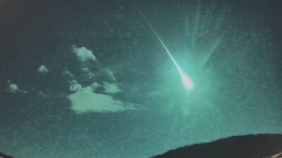 45 километров в секунду: кусочек кометы пронёсся над Испанией и Португалией