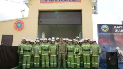 Пожарный пост открыли в одном из сёл Актюбинской области