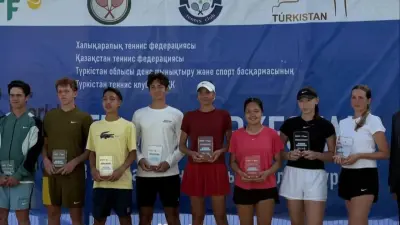 Казахстанские теннисисты выиграли турнир ITF J30 в Туркестане