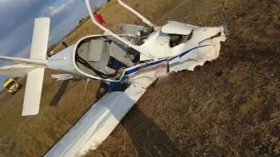 Частный самолёт разбился близ Астаны: двое человек погибли