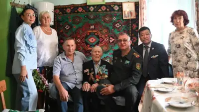 99-летие ветерана Великой Отечественной войны отметили в Усть-Каменогорске