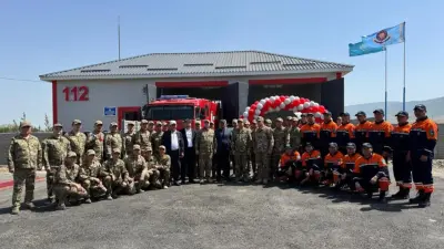 Новое пожарное депо обеспечит безопасность 15 тысяч гектаров земель в Жамбылской области