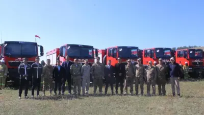 Каркаралинский нацпарк и Науырзумский заповедник получили новую пожарную технику