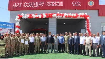 В Туркестанской области открылось 200-е добровольное противопожарное формирование