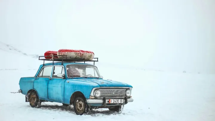 Скорость движения снизили на трассе Астана – Петропавловск из-за плохой погоды